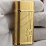 Cartier Lighter Replica - Yellow Gold  Lighter For Mens